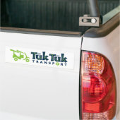 Tuinvervoer Bumpersticker (Op Truck)