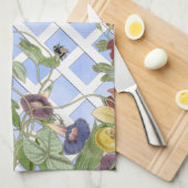 tuinvignet theedoek (Quarter Fold)