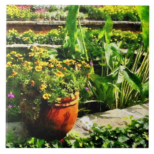 Tuinvijver Tegeltje (Voorkant)