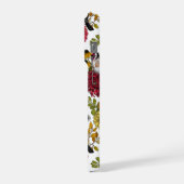Tuinvogels en bloemen 1 iPhone hoesje (Linkerkant)