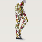 Tuinvogels en bloemen 1 leggings (Rechts)