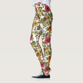 Tuinvogels en bloemen 1 leggings (Links)
