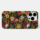 Tuinvogels en bloemen 2 iPhone hoesje (Achterkant horizontaal)