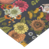 Tuinvogels en bloemen 2 tafelkleed (Gekanteld)