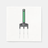 Tuinvorkpapier servetten (Voorkant)