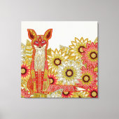 tuinvos canvas afdruk (Voorkant)