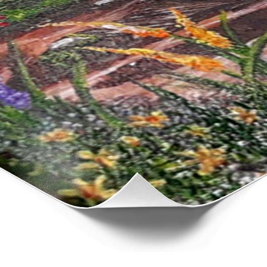 Tuinvuurtordruk Perfect Poster (Hoek)