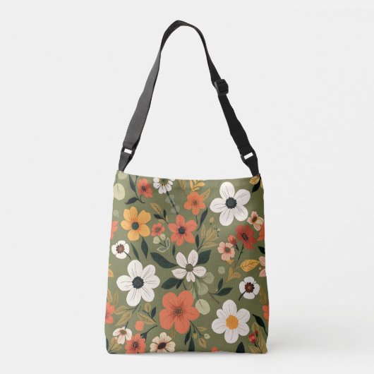 tuinwandeling crossbody tas (Achterkant)