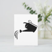 Tuinwater - tuinwater briefkaart (Staand voorkant)