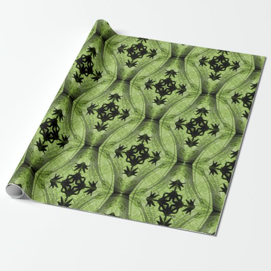 Tuinweerwagens.... Cadeaupapier (Uitgerold)