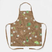 Tuinwerktuigen en tekst Br ID753 Schort (Voorkant)