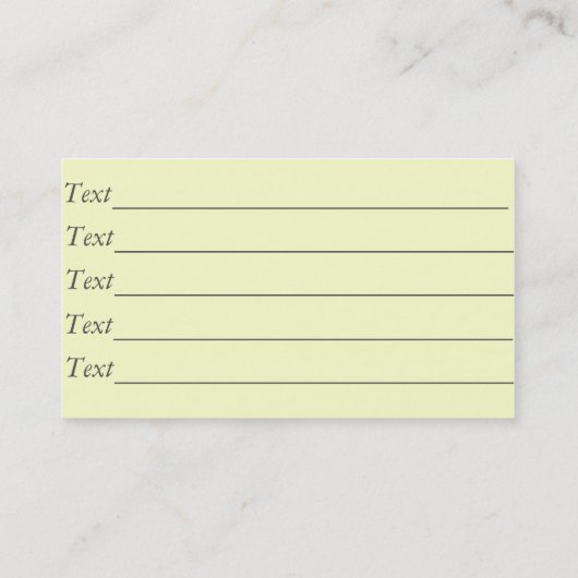 tuinwerktuigen voor het schilderen van tuinbouwwer visitekaartje (Achterkant)