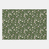 Tuinwhimsy Groen 3 Inpakpapier Vel (Voorkant)