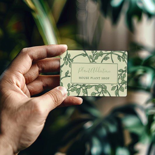 Tuinwijnpatroon  visitekaartje