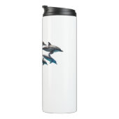 Tuisdolfijn Thermische Tumbler Thermosbeker (Geroteerd rechts)