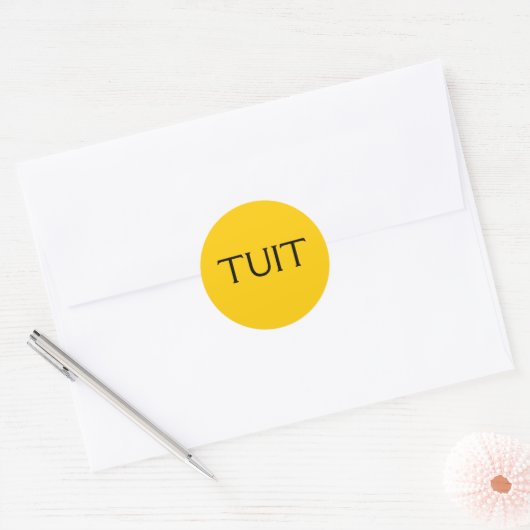 TUIT RONDE STICKER (Envelop)