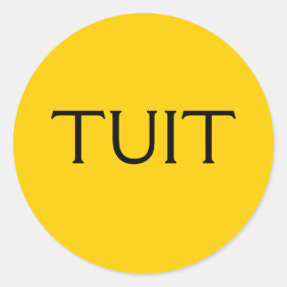 TUIT RONDE STICKER