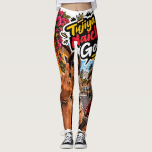 Tujiya Maicho Gov!!! – Pure Konkani Attitude Leggings