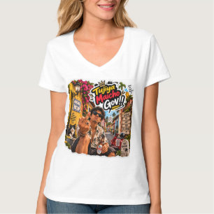 Tujiya Maicho Gov!!! – Pure Konkani Mentaliteit T-shirt
