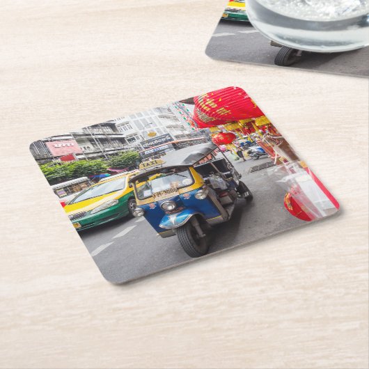 Tuk, Bangkok Kartonnen Onderzetters (Schuin)