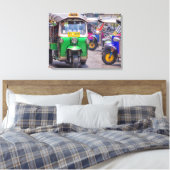 Tuk in Bankok, Thailand Canvas Afdruk (Insitu (Slaapkamer))