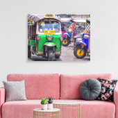 Tuk in Bankok, Thailand Canvas Afdruk (Insitu (Woonkamer))