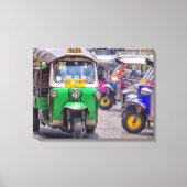 Tuk in Bankok, Thailand Canvas Afdruk (Voorkant)