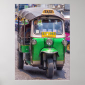 Tuk in Bankok, Thailand Poster (Voorkant)