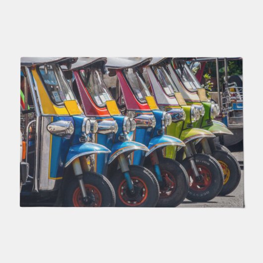 Tuk in de rij  deurmat (Voorkant)