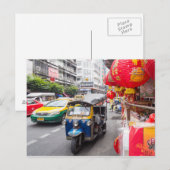 Tuk tuk, Bangkok Briefkaart (Voorkant / Achterkant)