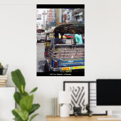 Tuk Tuk Bangkok Poster (Thuiskantoor)