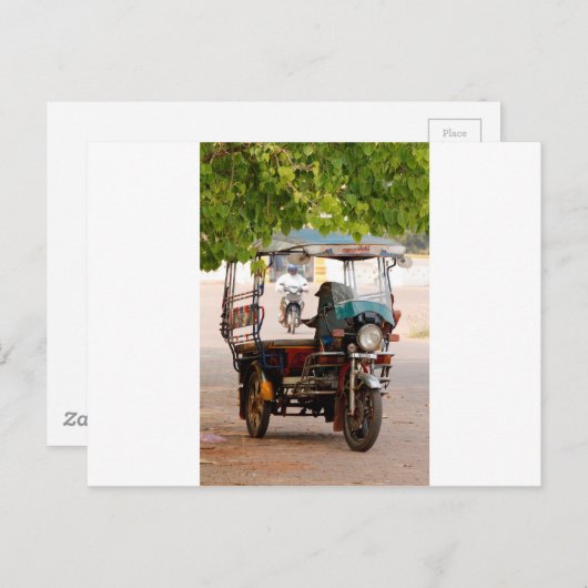 Tuk Tuk Briefkaart (Voorkant / Achterkant)