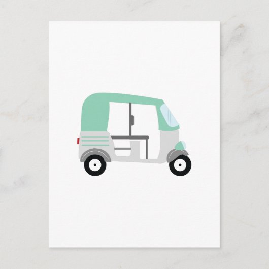Tuk Tuk Briefkaart (Voorkant)