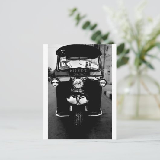 Tuk Tuk Briefkaart (Staand voorkant)