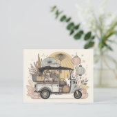 Tuk tuk briefkaart (Staand voorkant)