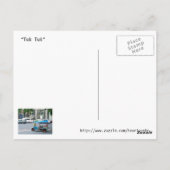 Tuk Tuk Briefkaart (Achterkant)