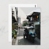 Tuk Tuk in Bangkok Thailand Briefkaart (Voorkant / Achterkant)