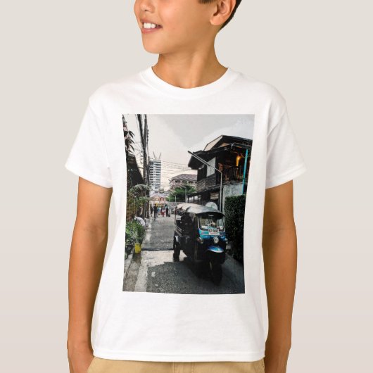 Tuk Tuk in Bangkok Thailand T-shirt (Voorkant)