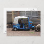 Tuk Tuk in Ethiopië Briefkaart (Voorkant / Achterkant)