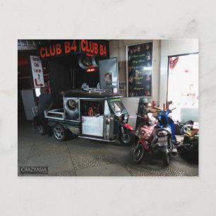 Tuk-Tuk, Pattaya, Thailand Briefkaart