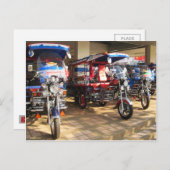Tuk Tuk Showroom ... Udon Thani, Isaan Briefkaart (Voorkant / Achterkant)