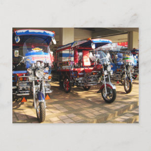 Tuk Tuk Showroom ... Udon Thani, Isaan Briefkaart