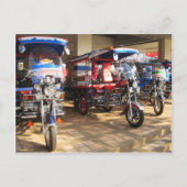 Tuk Tuk Showroom ... Udon Thani, Isaan Briefkaart (Voorkant)