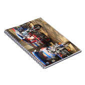 Tuk Tuk Showroom ... Udon Thani, Isaan, Thailand Notitieboek (Rechterzijde)