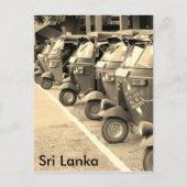 tuk tuk sri lanka briefkaart (Voorkant)