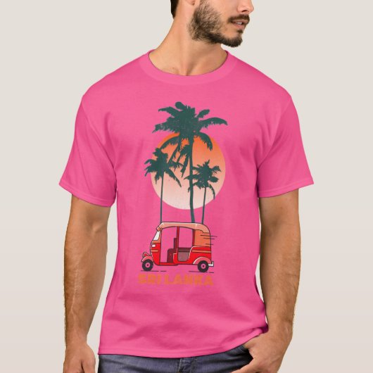 Tuk Tuk Sri Lanka T-shirt (Voorkant)