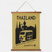 Tuk Tuk Thailand Hangend Wandkleed (Voorkant)
