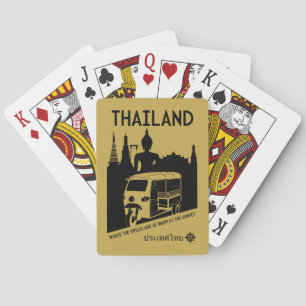 Tuk Tuk Thailand Pokerkaarten