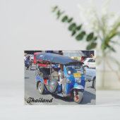 Tuk Tuk Thailand Post Card Briefkaart (Staand voorkant)