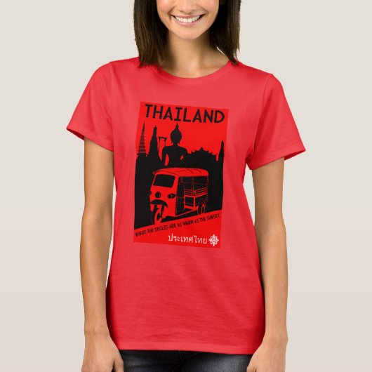 Tuk Tuk Thailand T-shirt (Voorkant)